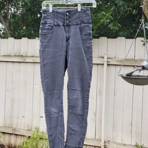 Forever21 UltraHigh-Waisted Define Skinny Jeans (26)